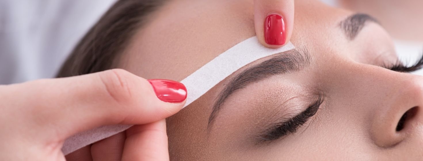 Eyebrow shaping and waxing results at Pink Boulevard Malvern