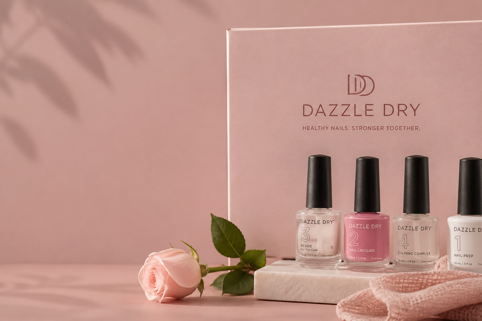 Dazzle Dry nail colour shades available at Pink Boulevard Malvern